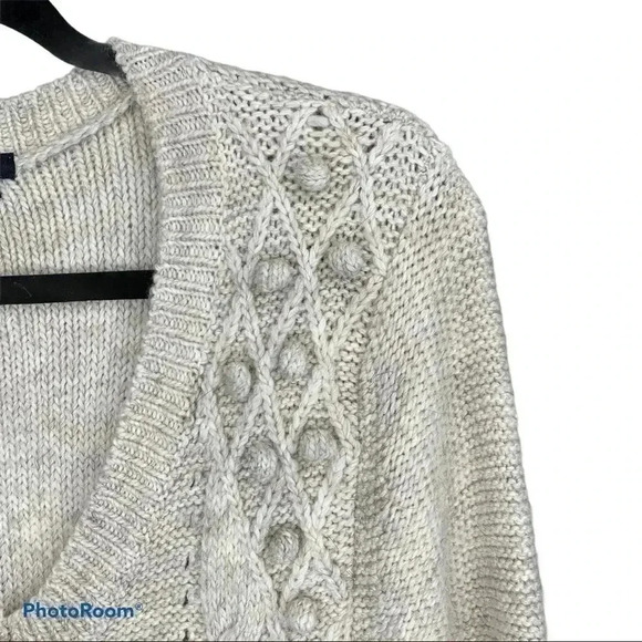 BCBGMaxAzria Long Button Up Knit Cardigan - Picture 4 of 5